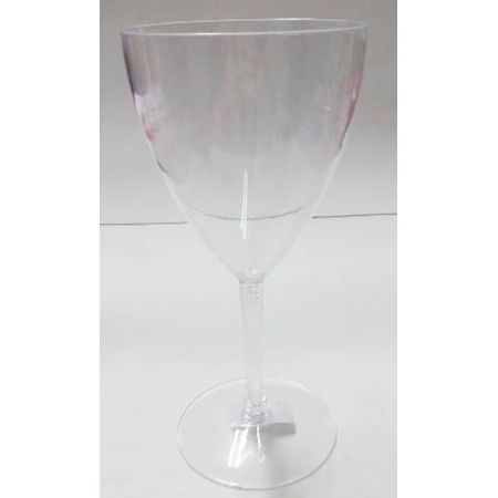 Taça Acrílica Vinho Cristal 350ml