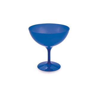Taça Baixa Neon Azul 340ml - Plasútil