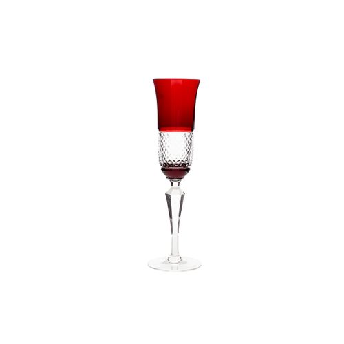 Taça Champagne Vermelha Wagner 210ml
