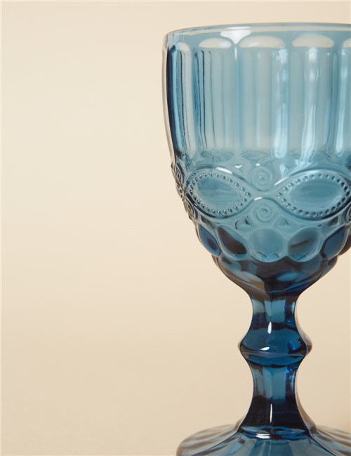 Taça de Água Vidro Azul AZUL / UN