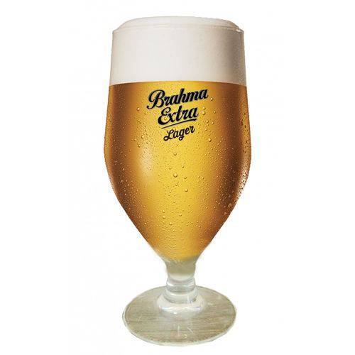 Taça de Cerveja Brahma Lager 380ml - Globalização