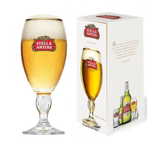 Taça de Cerveja Stella Artois 250ml Importada Turquia