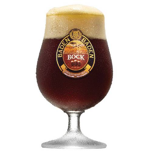 Taça de Cristal para Cerveja Baden Baden Bock de 400ml Transparente