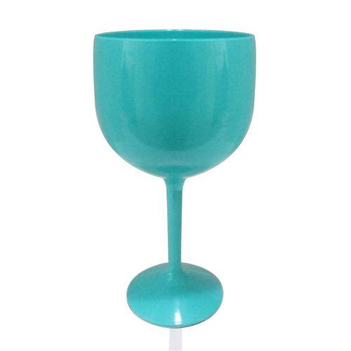 Taça Gin KrystalON Azul Tiffany Acrílico PS 550 Ml