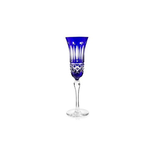 Taça para Champagne Azul Royal 150ml - Royal - Cristaleria San Carlos
