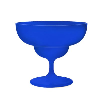 Taça Sobremesa Charme Azul Royal 450ml Plastifesta