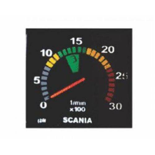 Tacômetro 24v Scania Série 4