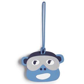 Tag de Identificação Kipling Monkey Fun Azul