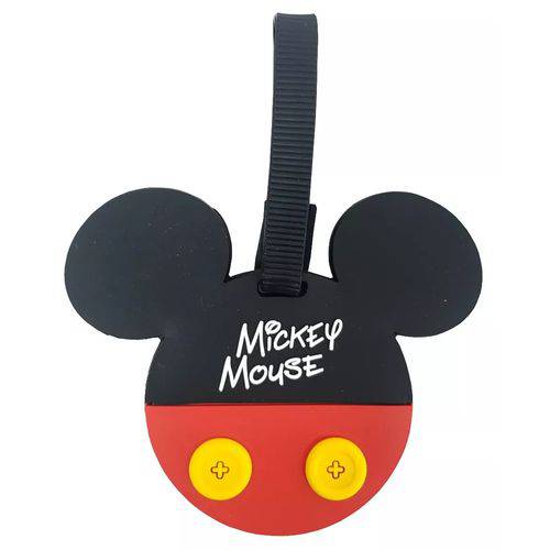 Tag para Identificação de Mala de Viagem Mickey Mouse
