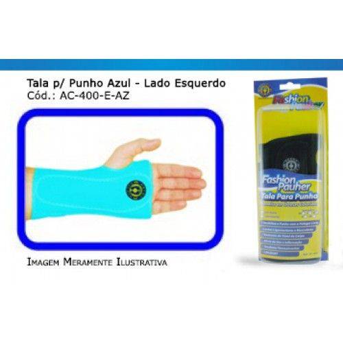 Tala para Punho Fashionpauher - Azul - Ortho Pauher - Cód: Ac 400-az