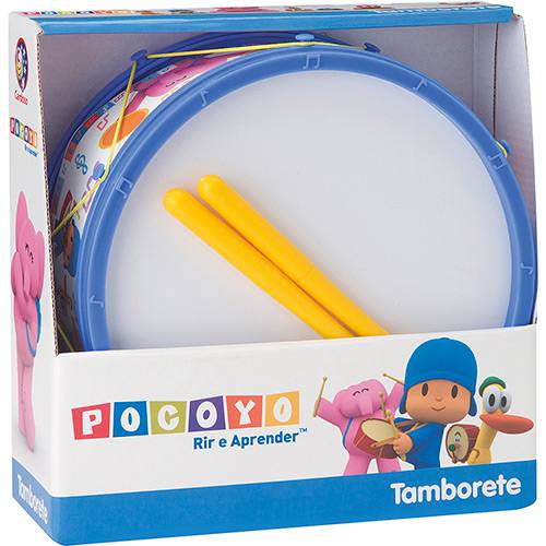 Tamborete de Brinquedo Pocoyo - Brinquedos Cardoso