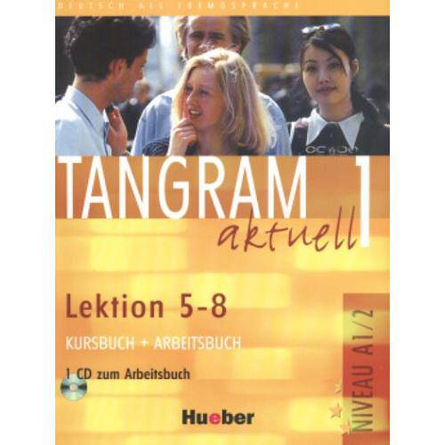 Tangram Aktuell 1 Kursbuch & Arbeitsbuch Lektion 5-8 C/ Cd (texto + Exerc.)