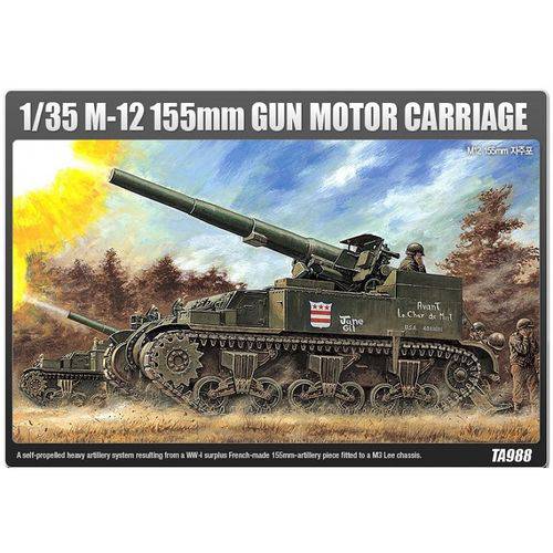 Tanque M-12 155mm - Gun Motor Carriage - ACADEMY