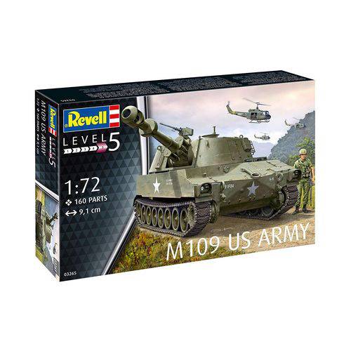 Tanque M109 Us Army - 1/72 - Revell 03265