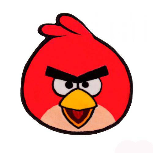 Tapete Antiderrapante Redondo Angry Birds
