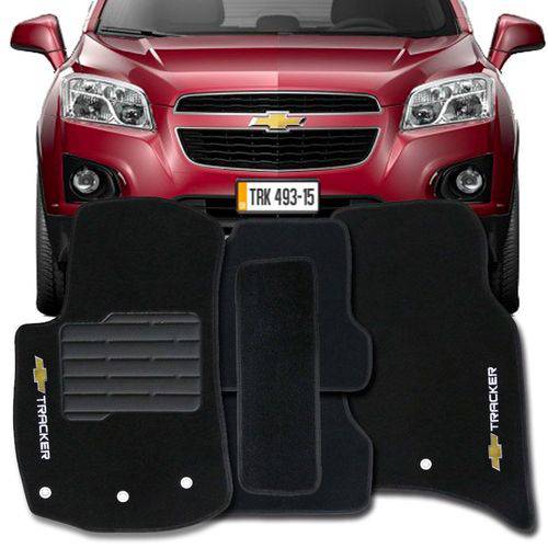 Tapete Carpete Chevrolet TRACKER 2013 Até 2016 - 5 Peças