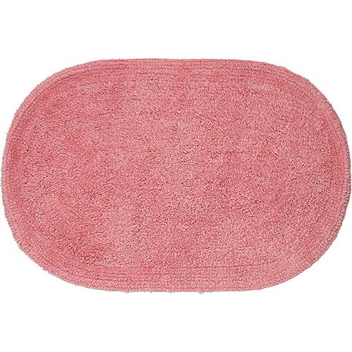 Tapete Color Rosa Oval 40x60cm - Aroeira Home