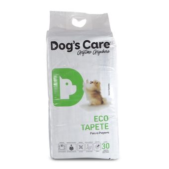 Tapete Eco Higiênico Dog's Care P/ Cães de Pequeno Porte C/ 30 Unidades