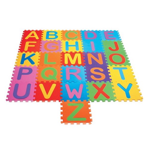 Tapete Infantil Alfabeto 26 Placas 3410 - RDJ