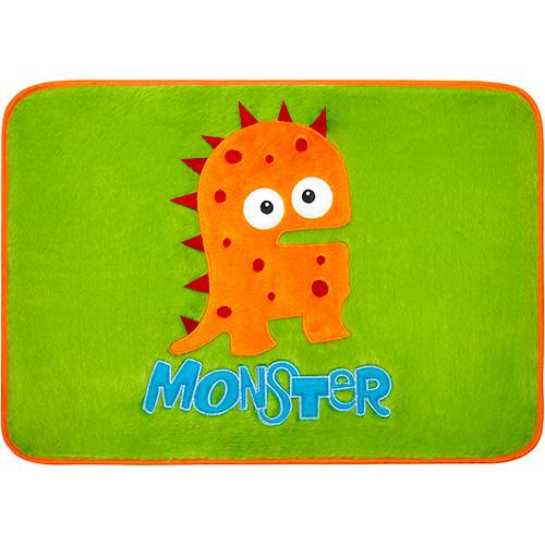 Tapete Infantil Monster (70x50cm) - Casaborda Enxovais