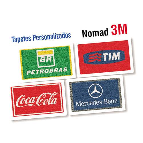 Tapete Vinil Liso com Logomarca 3m Linha Nomad (encomenda)