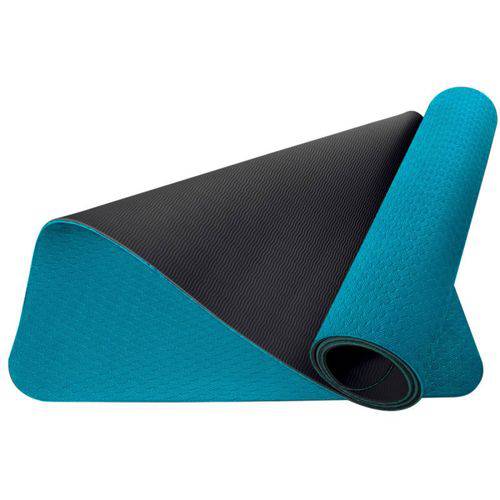 Tapete Yoga Mat Master para Yoga e Pilates Azul - Acte T137-az