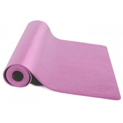 Tapete Yoga Mat Super HOPUMANU H011 em PU Borracha Natural Rosa