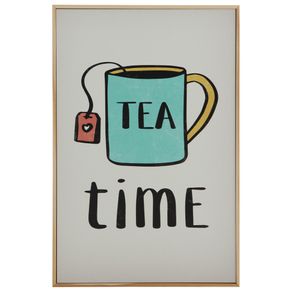 Tealex Tea Time Quadro 20 Cm X 30 Cm Natural/multicor