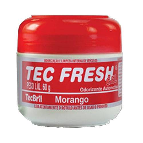TECBRIL Cheiro - Tec Fresh - Morango 60G
