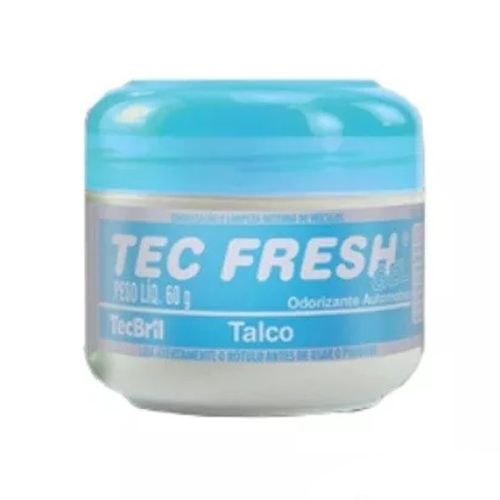 TECBRIL Cheiro - Tec Fresh - Talco 60G