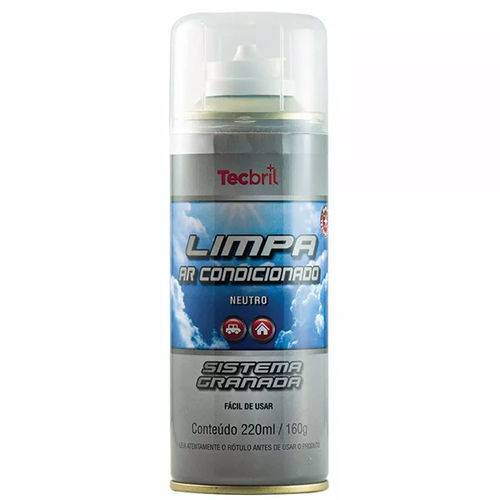 Tecbril Spray Higienizador Ar Condicionado Neutro 300ml