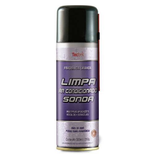 Tecbril Spray Higienizador Ar Condicionado Sonda Lavanda 300ml
