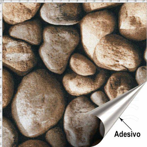 Tecido Adesivo Impermeável - Pedras 001 (45x70)