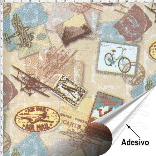Tecido Adesivo para Patchwork - Antiguidade (45x70)