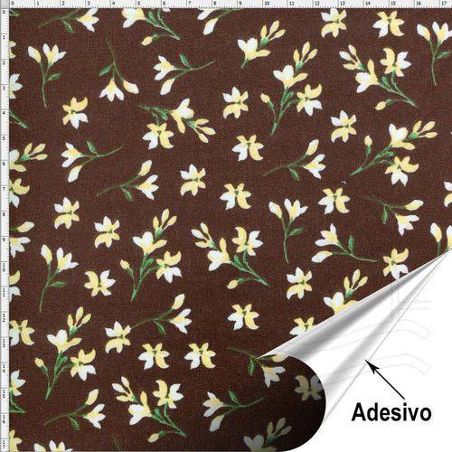 Tecido Adesivo para Patchwork - Flor e Fruto 036 (45x70)