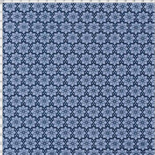 Tecido Adesivo para Patchwork - Flor e Frutos 096 (45x70)