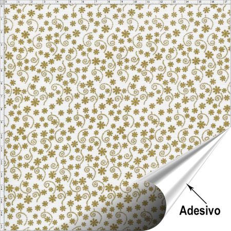 Tecido Adesivo para Patchwork - Natal 004 (45x70)