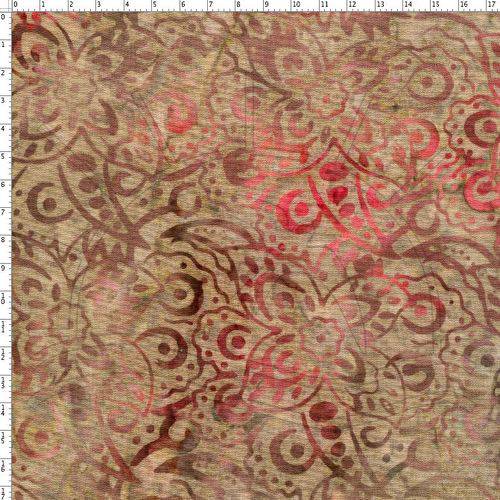 Tecido Batik para Patchwork - Cor 1424 (0,50x1,40)