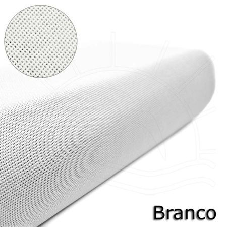 Tecido Cânhamo Grosso Estilotex (0,50x1,40) 01 - Branco