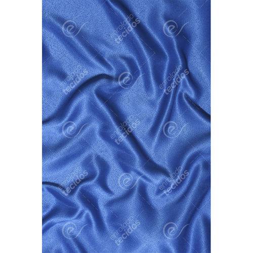 Tecido Cetim Azul Royal Liso - 3,00m de Largura