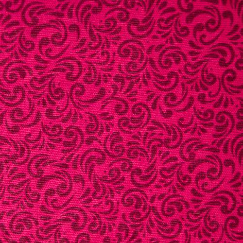 Tecido Estampado para Patchwork Arabesco Pink (0,50 X 1,40)