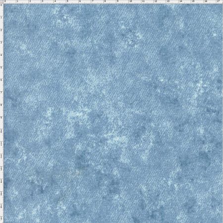 Tecido Estampado para Patchwork - Coleção Algarve Estonado Azul Cor 13 (0,50x1,40)
