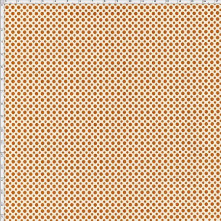 Tecido Estampado para Patchwork - Coleção Borboletas Bolinhas Borboletas Terra (0,50x1,40)