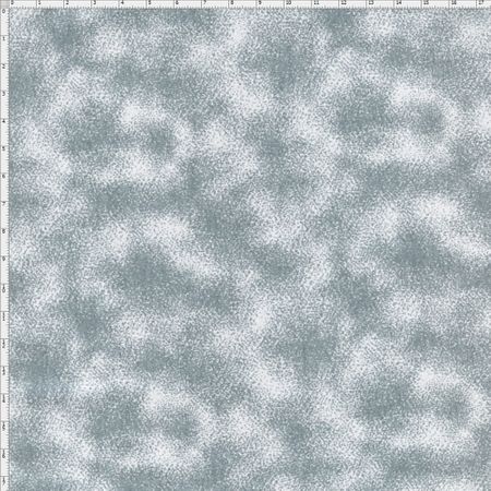 Tecido Estampado para Patchwork - Coleção Mini Elementos Poeira Cinza (0,50x1,40)