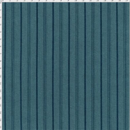 Tecido Estampado para Patchwork - Coleção Nashville Azul Listrado (0,50x1,40)