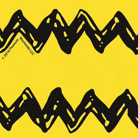 Tecido Estampado para Patchwork - Coleção Snoopy Chevron Charlie Brown (0,50x1,40)