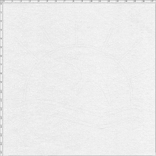 Tecido Estampado para Patchwork - Composê Florais Branco Cor 1568 (0,50x1,40)
