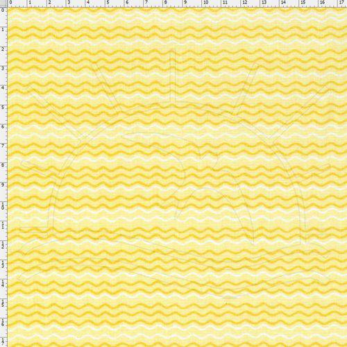 Tecido Estampado para Patchwork - DB110 Tonal Waves - Yellow C06 (0,50x1,40)
