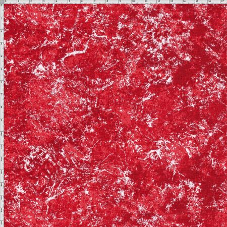 Tecido Estampado para Patchwork - Fantasia Airton Spengler: Tree Tops Vermelho (0,50x1,40)