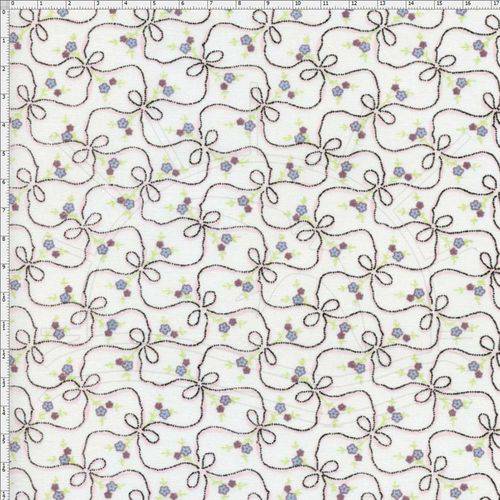 Tecido Estampado para Patchwork - Floral Cor 03 (0,50x1,40)